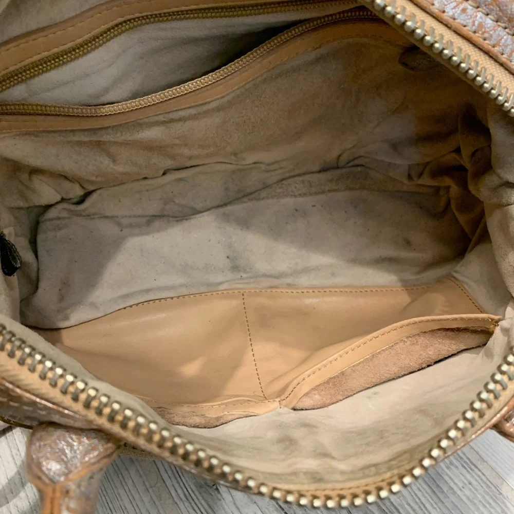 Botkier Bianca neutral leather satchel